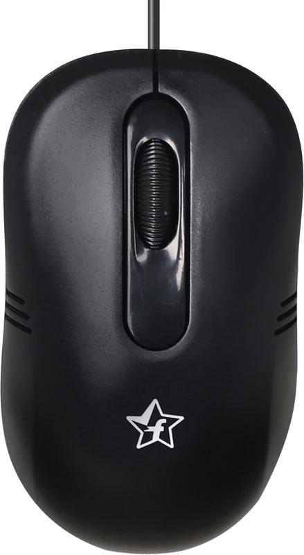 Flipkart SmartBuy OS807 Wired Ambidextrous Optical Mouse(USB 3.0, Black)
