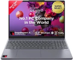 Lenovo IdeaPad Slim 3 Next Gen AI PC with Snapdragon X processor and 16 GB RAM