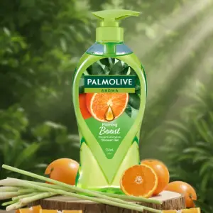 PALMOLIVE Orange Essential Oil & Lemongrass Aroma Body Wash (750 ml)