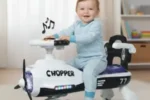 PANDA BABY PRODUCTS Swing Car Chopper for Kids with Music & Horn