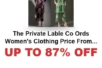Up to 87% Off The Private Lable Co Ords Women’s Clothing Price From ₹245