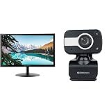 ZEBRONICS Zeb-V19Hd 18.5 Inch Led Monitor with Supporting Hdmi, Vga Input