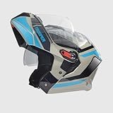 Studds Trooper Matt Finish Flip-Up Full Face Motorcycling Helmet