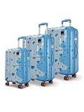 Safari Tazzo 8 Wheels Set of 3 Trolley Bag