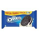 Cadbury Oreo Vanilla Flavour Creme Sandwich Biscuit Mega Family Pack, 876.75 g
