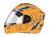 Steelbird Full Face Graphic Helmet SBA-1 R2K Live ISI Certified