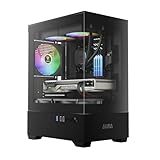 GAMDIAS Aura GC9M Black | Micro Tower Cabinet