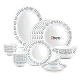 Treo by Milton Opalware Aurelia Lavelle Dinner Set of 27