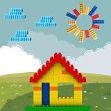 PlayMagic DIY Building Block Construction Set of 50 Pieces