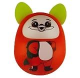 Negi Roliy Poly Fox Push and Shake Wobbling Bell Sound