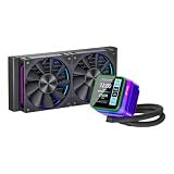 Ant Esports Glacius 240 AIO Liquid Cooler|2.8″ LCD Display