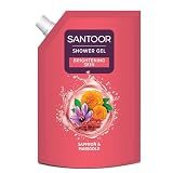 SANTOOR SHOWER GEL SAFFRON & MARIGOLD 400ml