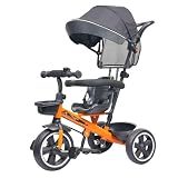 Luusa® Hyper PRO Canopy Plug N Play Tricycle/Baby Tricycle with Parental Control