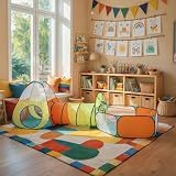 Amazon Brand – Jam & Honey Theme 3 in 1 Combo Tunnel