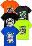 T2F Boy’s Solid Regular Fit T-Shirt (3-4 Years)