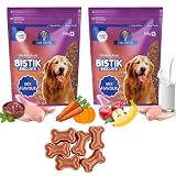 Dr. Pets Pack of 2 (900g Each) Bistik Dog Biscuits Mix Flavour