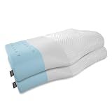 ORISTA™ Advance Gel Blended Cervical Memory Foam Pillow | 23 x 14.5 x 4.5 Inch | Set of 2