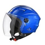 STUDDS RAY Super Open FACE Helmet Blue L