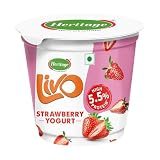 Heritage Strawberry Yogurt 90gms