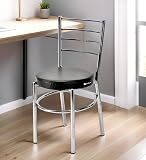 Goyal steel & furniture Steel Dining Chair with Cushion