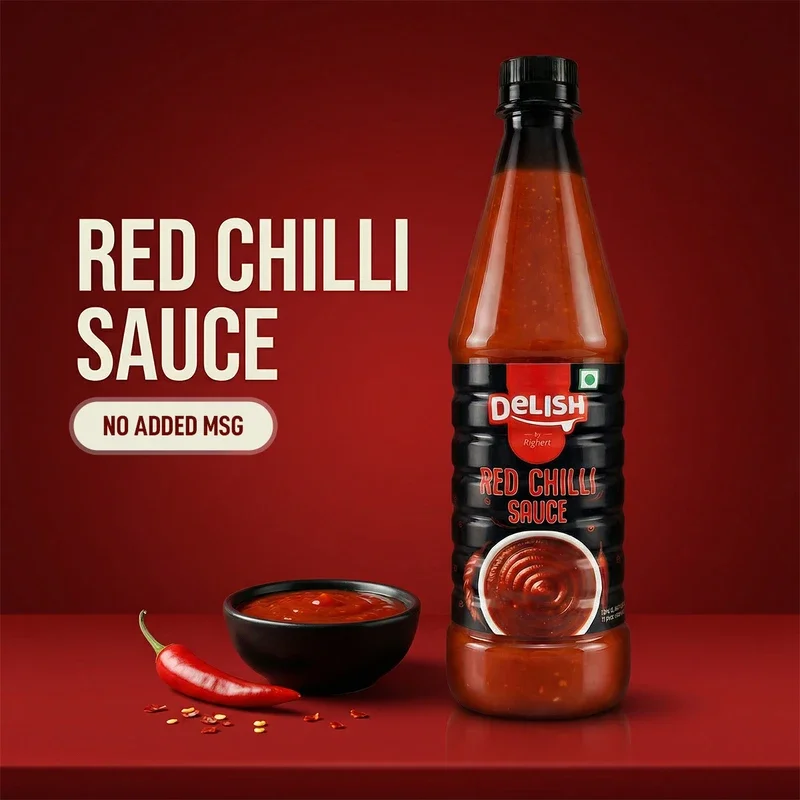 Delish by Flipkart Red Chilli Sauce Sauce(650 g)