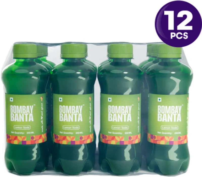 Bombay Banta Lemon Soda(12 x 250 ml)