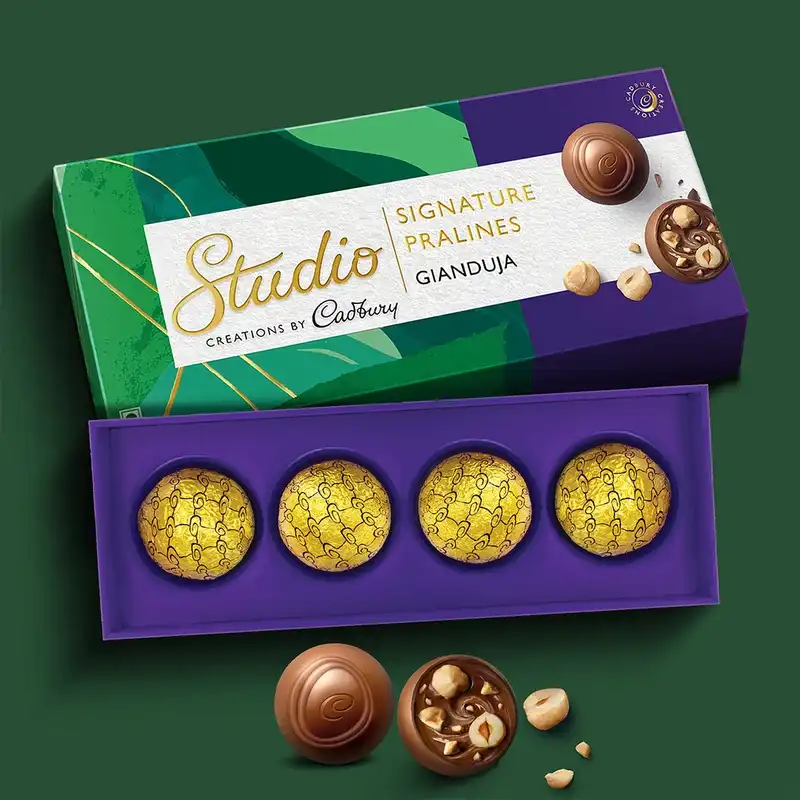 Cadbury Studio Signature Pralines Chocolate Truffles Gift Pack(52 g)